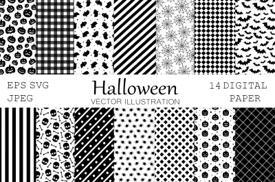 Halloween digital paper. Abstract digital paper