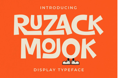 RUZACK MOJOK Typeface