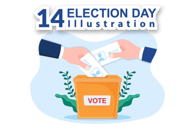 14 Election Day Political Illustration