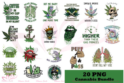 Cannabis Sublimation Bundle Design