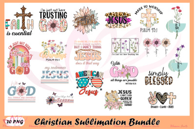 Christian Sublimation Bundle Design