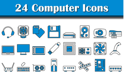 Computer Icon Set