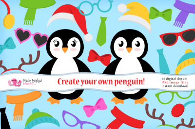 Create your own Penguin Clipart!