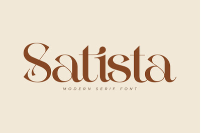 Satista Typeface