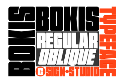 Bokis - Bold Display Sans