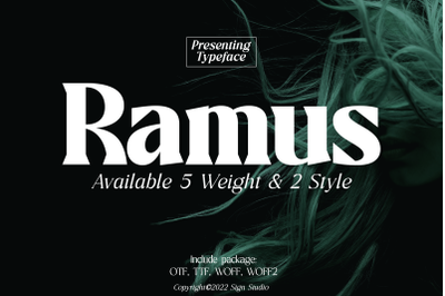 Ramus - Minimalist Classic Serif