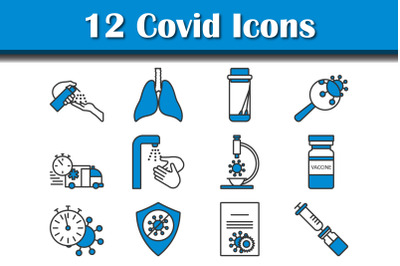 Covid Icon Set