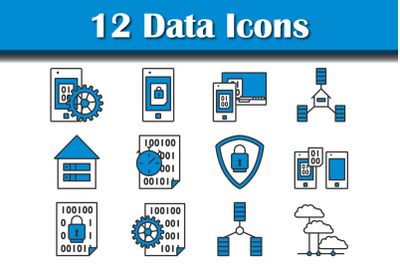 Data Icon Set