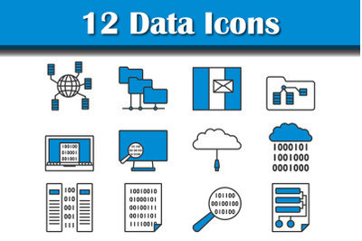 Data Icon Set