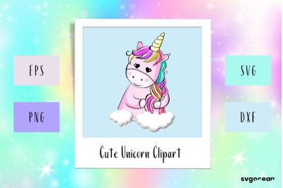 Unicorn Clipart SVG
