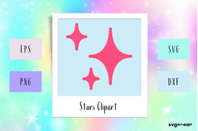 Stars Clipart SVG