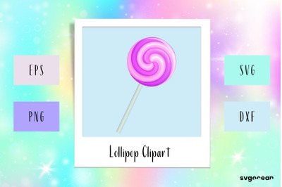 Lollipop Clipart SVG