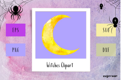 Halloween Moon Clipart