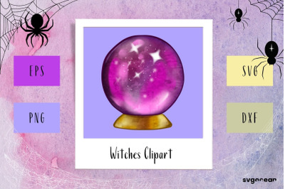 Magic Ball Clipart SVG