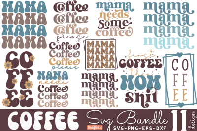 Coffee SVG Bundle, Coffee SVG Quotes Bundle