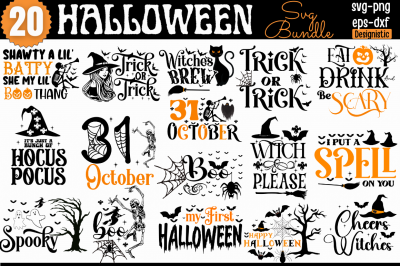 Halloween SVG Bundle, Halloween t-shirt 2022