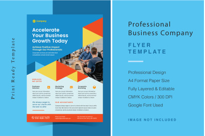 Professional Business Company Flyer Template