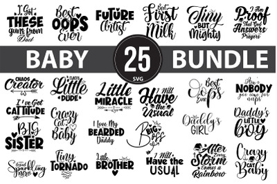 Baby SVG Bundle