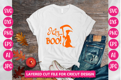 Hey Boo! SVG CUT FILE