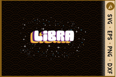 Zodiac Sign Libra Astrologist Retro