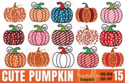 Pumpkin SVG bundle,  Autumn Bundle, Autumn SVG Bundle