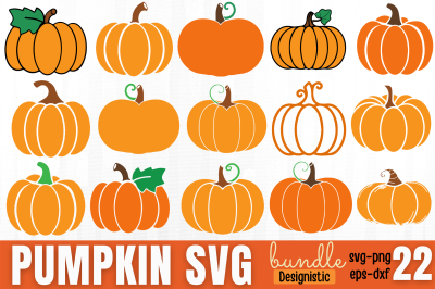 Pumpkin SVG bundle, Fall Bundle, Autumn Bundle, Svg Bundle