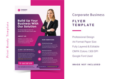 Corporate Business Flyer Template