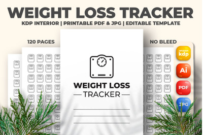 Weight Loss Tracker KDP Interior