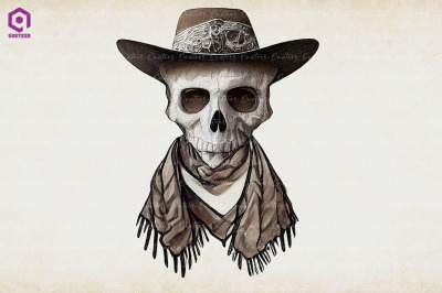 Cowboy Skull