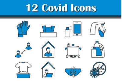 Covid Icon Set