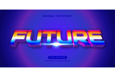Future text effect