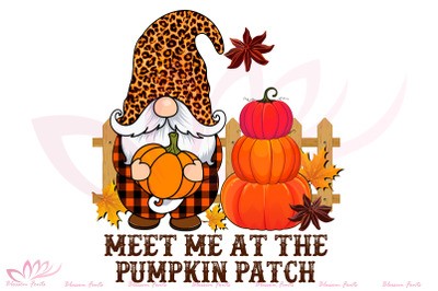 Meet Me At The Pumpkin Patch Sublimation