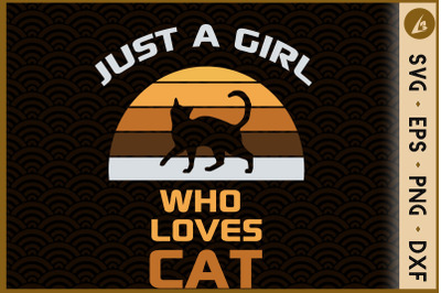 Just a girl who loves cat