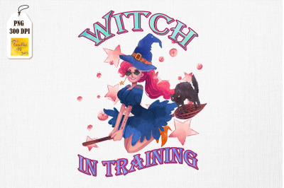 Witch In Training Halloween For Girls