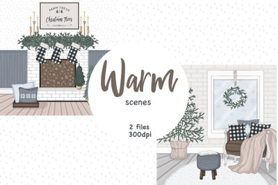 Warm Scenes Clipart