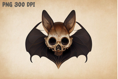 Bat Combine With Skull