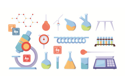 Scientist equipment. Chemical laboratory equipment medical exploration