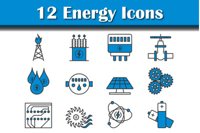 Energy Icon Set