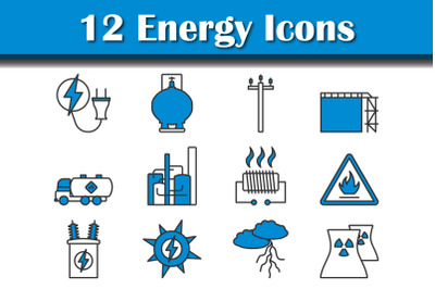 Energy Icon Set