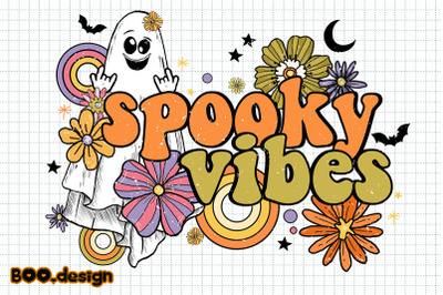 Retro Spooky Vibes Graphics