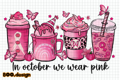 In October We Wear Pink Graphics