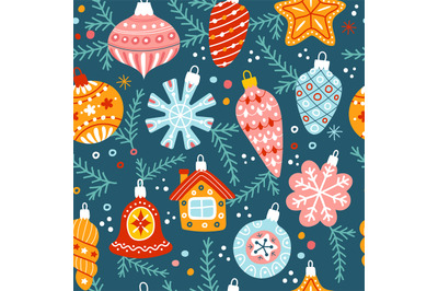 Xmas pattern. Gifts backgrounds with christmas decorative ornamental t