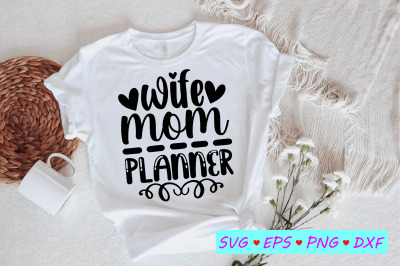 Wife Mom Planner