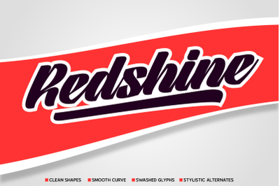 Redshine - Strong Bold Script
