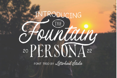 Fountain Persona - Font Trio