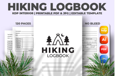 Hiking Logbook KDP Interior