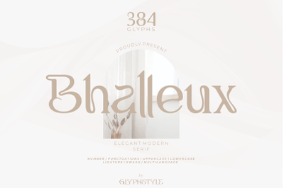 Bhalleux Elegant Serif