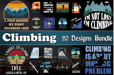 Climbing Bundle SVG 20 designs