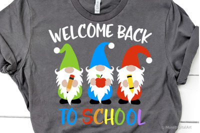 Welcome Back to School Svg, Gnomies Svg