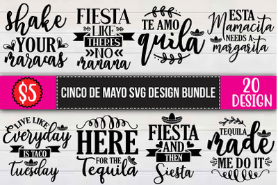 Cinco De Mayo SVG Design Bundle